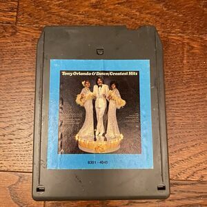 Tony Orlando & Dawn Greatest Hits 8-Track Tape Arista Records 1975